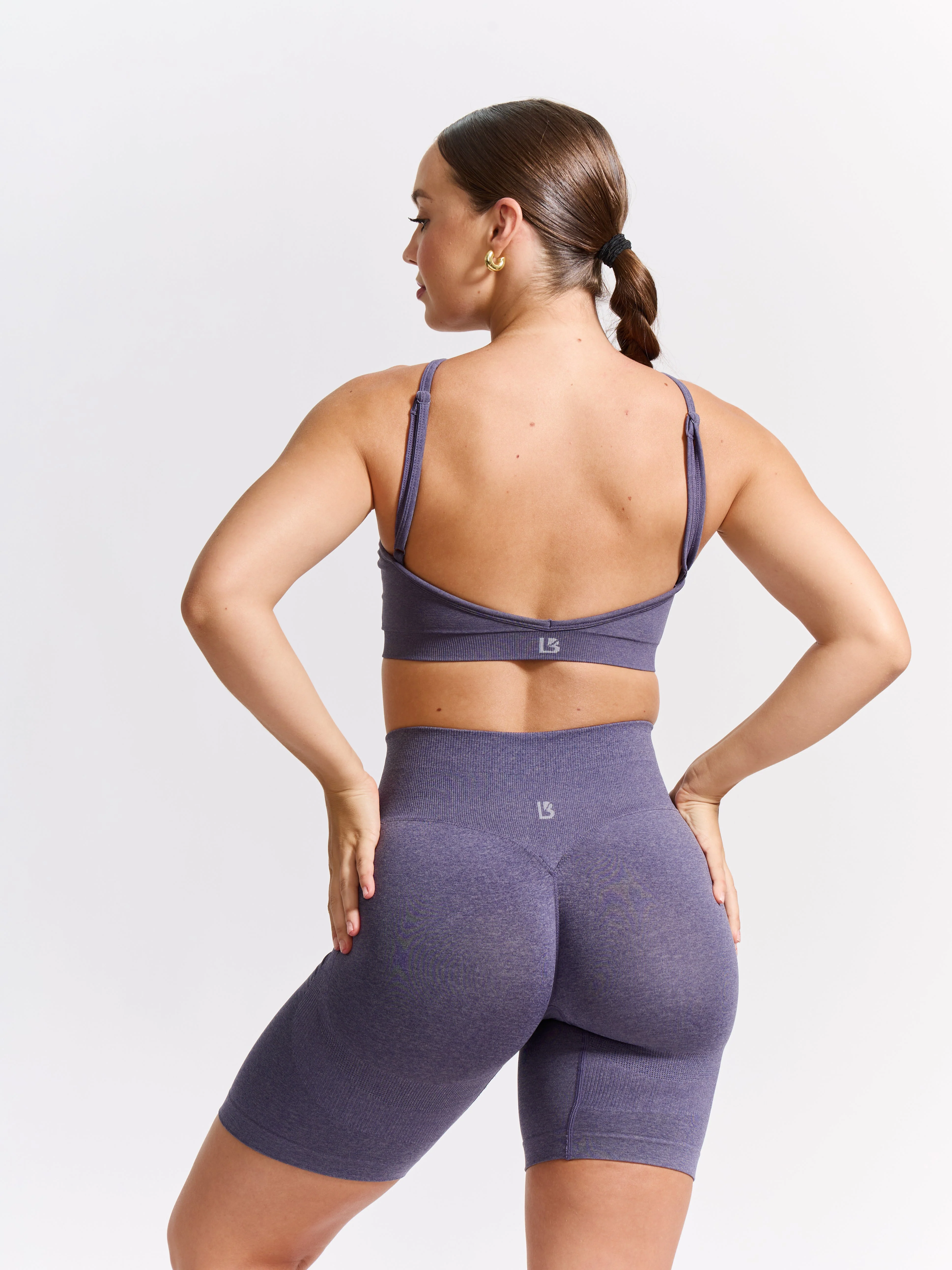Wonder Seamless Sports Bra - Shadow Berry - Image 7